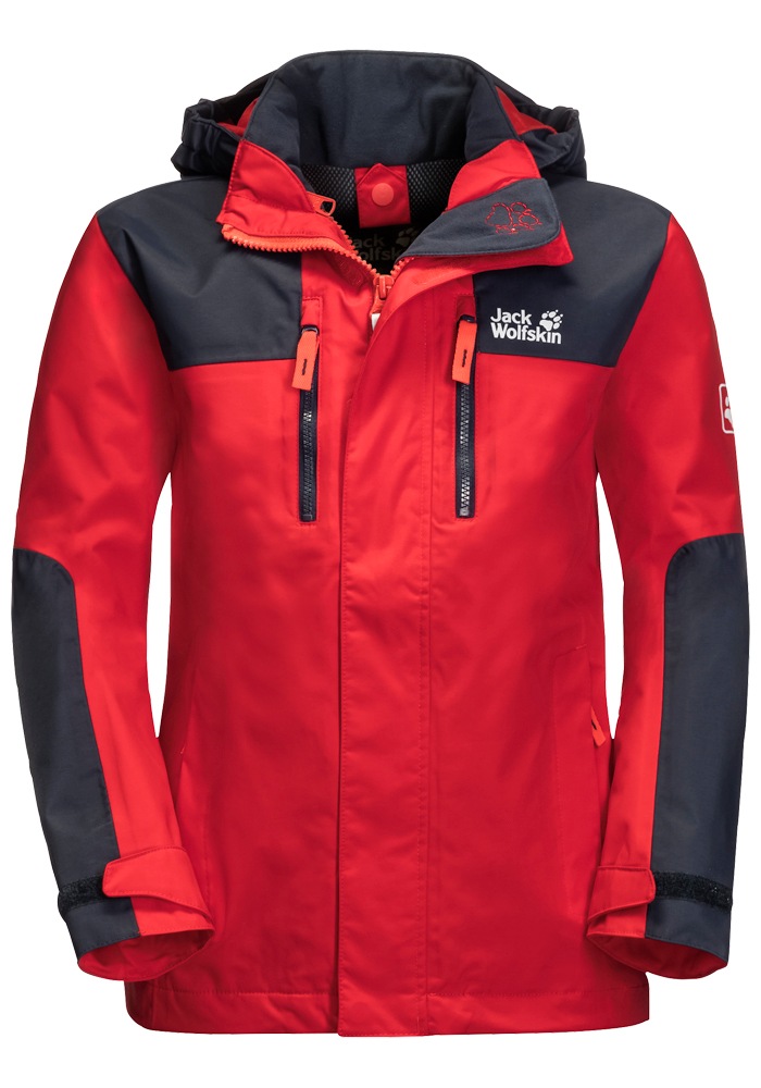 Jack Wolfskin Funktionsjacke »JASPER JACKET KIDS«, mit Kapuze von Jack Wolfskin