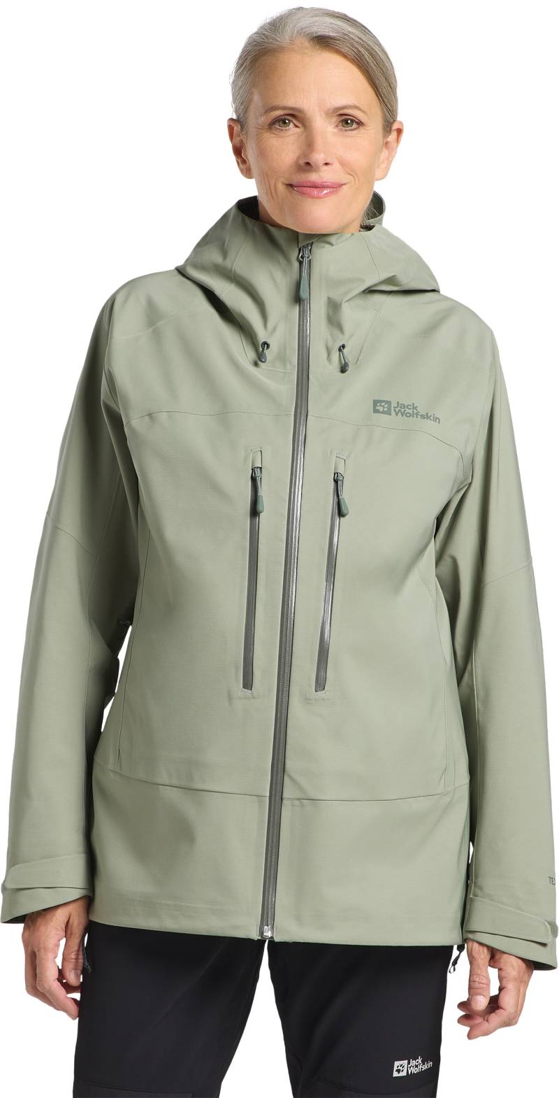 Jack Wolfskin Funktionsjacke »KAMMWEG 3L JKT W«, mit Kapuze von Jack Wolfskin