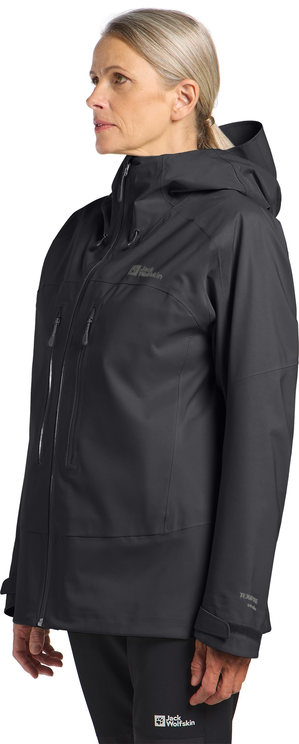 Jack Wolfskin Funktionsjacke »KAMMWEG 3L JKT W«, mit Kapuze von Jack Wolfskin