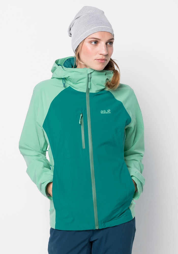 Jack Wolfskin Funktionsjacke »MOUNT EMIN JKT W«, mit Kapuze von Jack Wolfskin