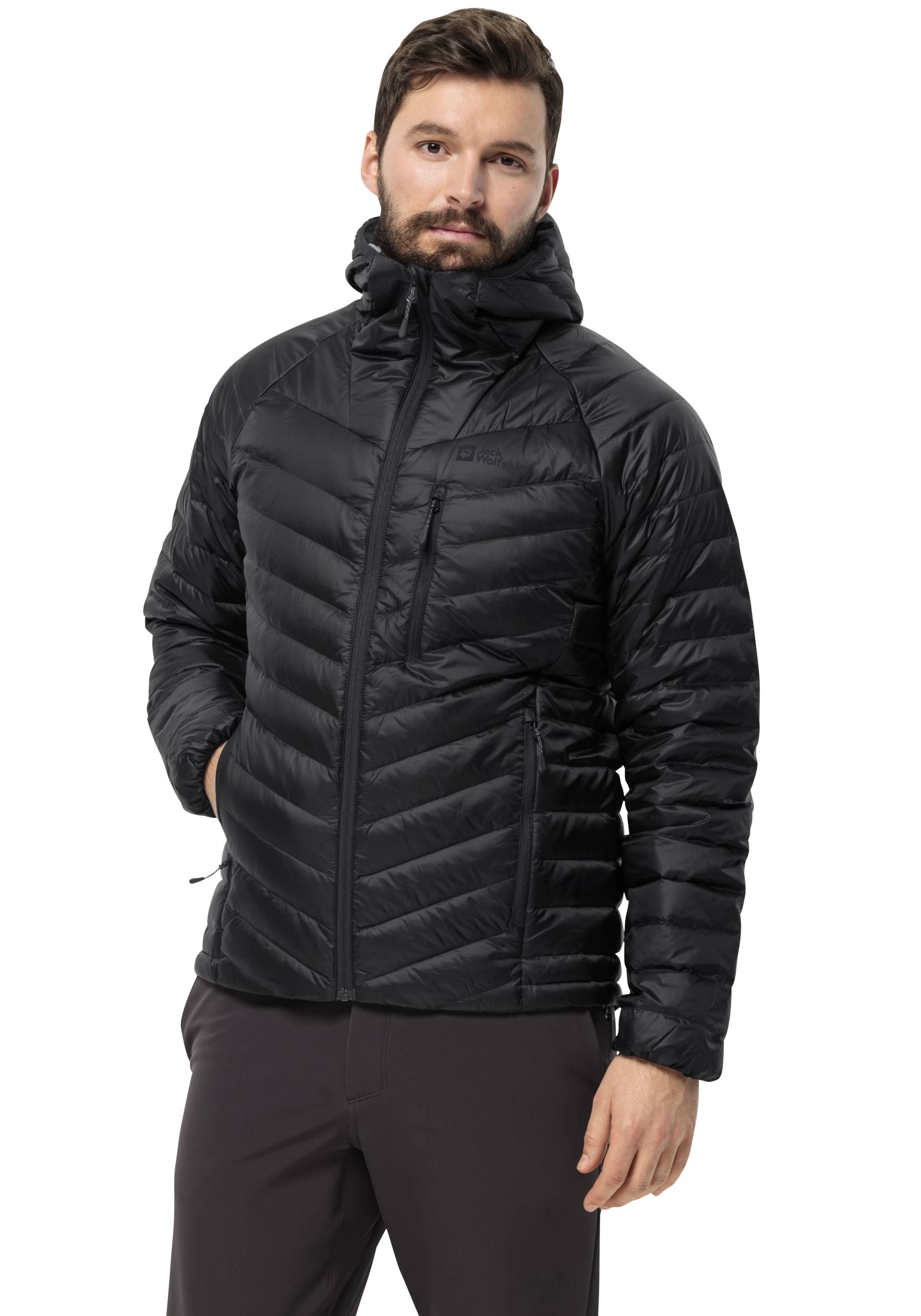 Jack Wolfskin Funktionsjacke »PASSAMANI DOWN HOODY M«, mit Kapuze, mit Kapuze von Jack Wolfskin