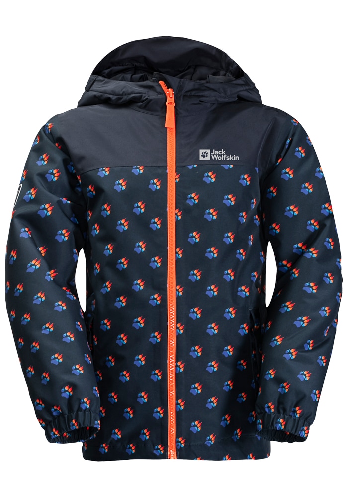 Jack Wolfskin Funktionsjacke »RAINBOW PAW JACKET K«, mit Kapuze von Jack Wolfskin