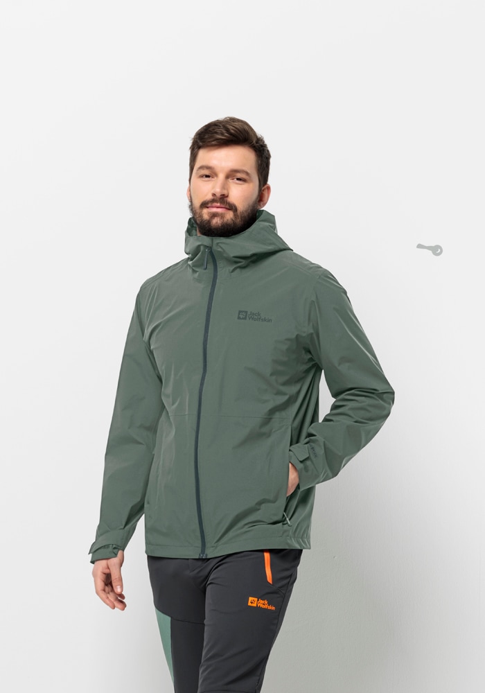 Jack Wolfskin Funktionsjacke »ROBURY 2L JKT M«, mit Kapuze Jack Wolfskin Funktionsjacke »ROBURY 2L JKT M«, mit Kapuze von Jack Wolfskin