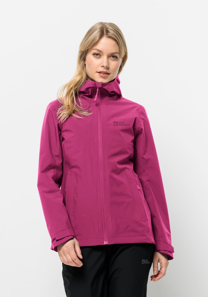 Jack Wolfskin Funktionsjacke »ROBURY 2L JKT W«, mit Kapuze von Jack Wolfskin