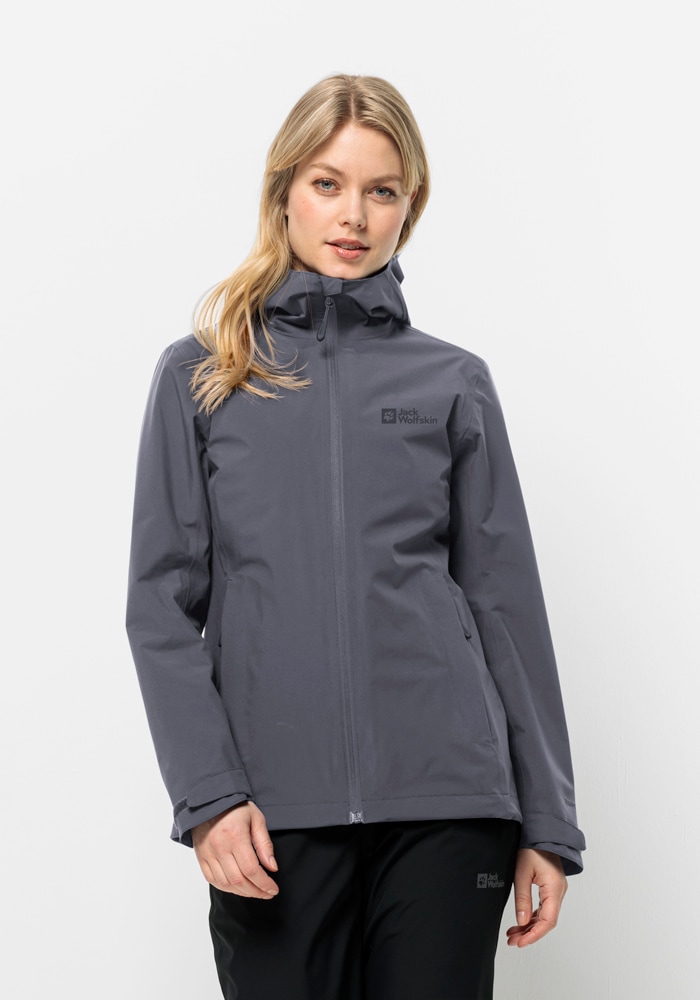 Jack Wolfskin Funktionsjacke »ROBURY 2L JKT W«, mit Kapuze von Jack Wolfskin