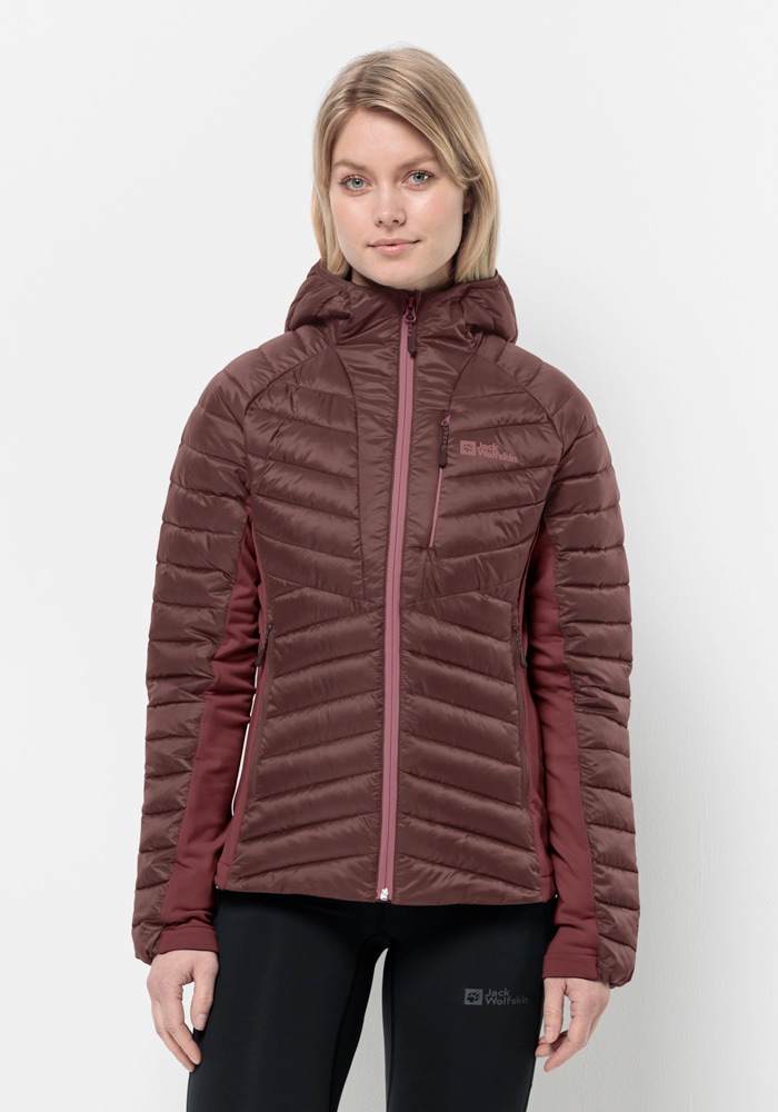 Jack Wolfskin Funktionsjacke »ROUTEBURN PRO INS JKT W«, mit Kapuze von Jack Wolfskin