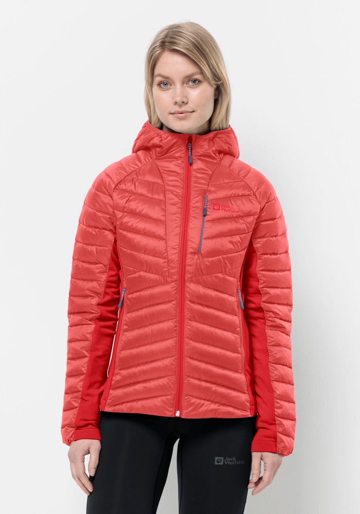 Jack Wolfskin Funktionsjacke »ROUTEBURN PRO INS JKT W«, mit Kapuze von Jack Wolfskin