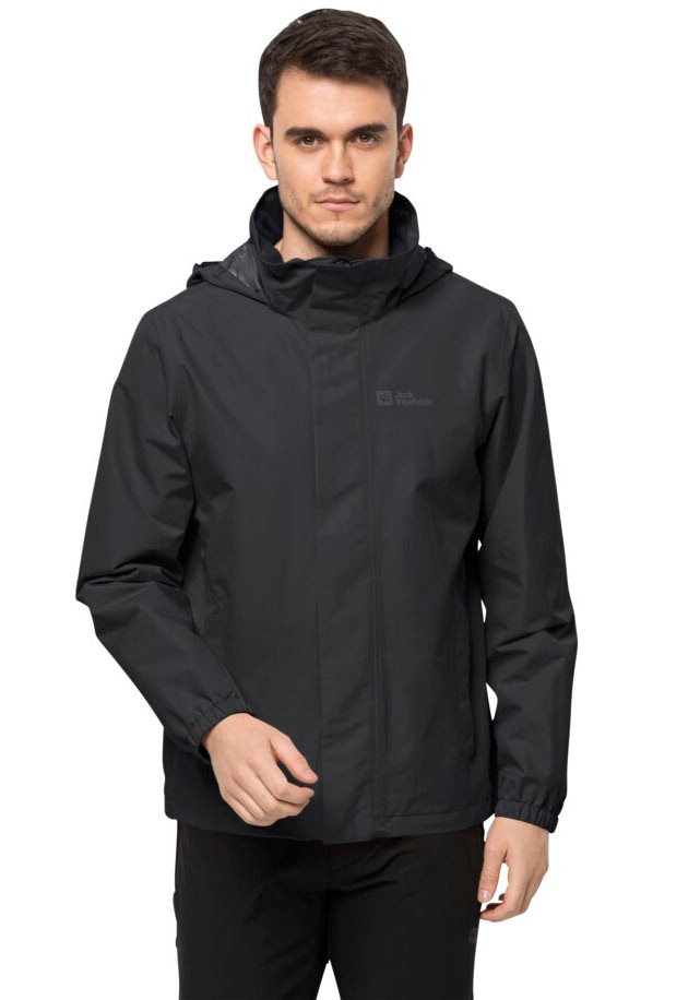 Jack Wolfskin Funktionsjacke »STORMY POINT 2L JKT M«, mit Kapuze, Wasserabweisend & Winddicht & Atmungsaktiv von Jack Wolfskin