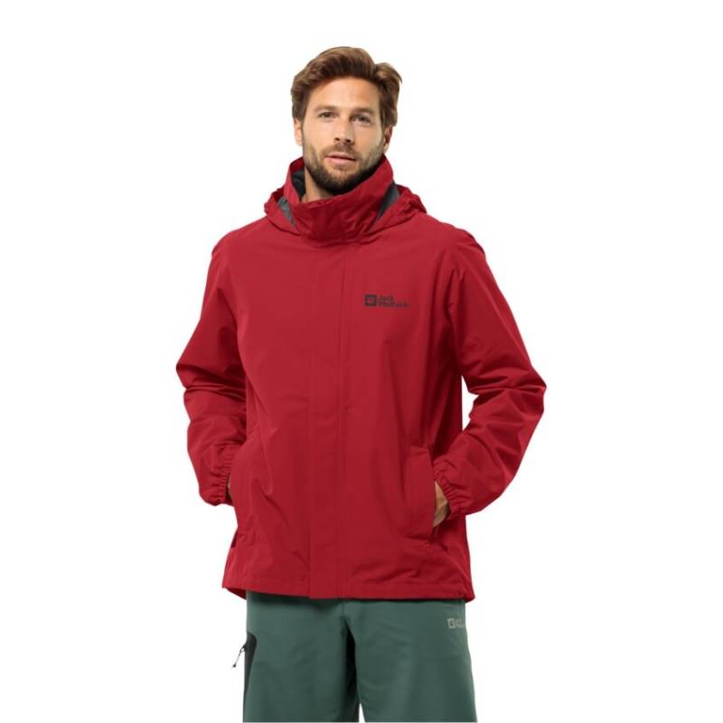 Jack Wolfskin Funktionsjacke »STORMY POINT 2L JKT M«, mit Kapuze, Wasserabweisend & Winddicht & Atmungsaktiv von Jack Wolfskin