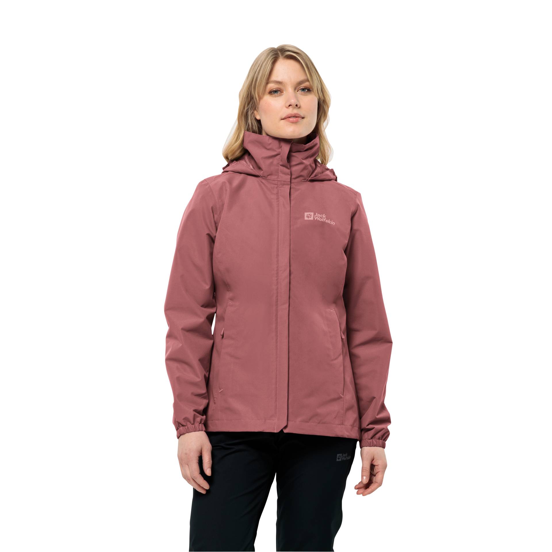 Jack Wolfskin Funktionsjacke »STORMY POINT 2L JKT W«, mit Kapuze, mit verstaubarer Kapuze, wasserdicht, atmungsaktiv und winddicht von Jack Wolfskin