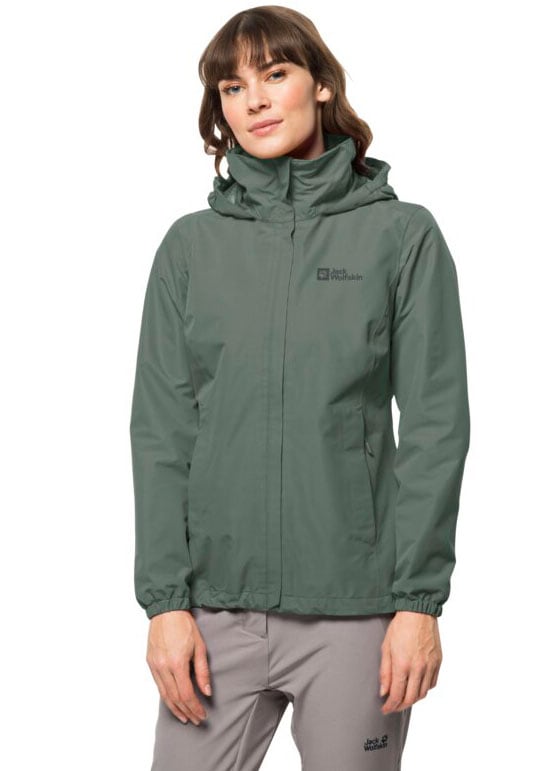 Jack Wolfskin Funktionsjacke »STORMY POINT 2L JKT W«, mit Kapuze, mit verstaubarer Kapuze, wasserdicht, atmungsaktiv und winddicht von Jack Wolfskin