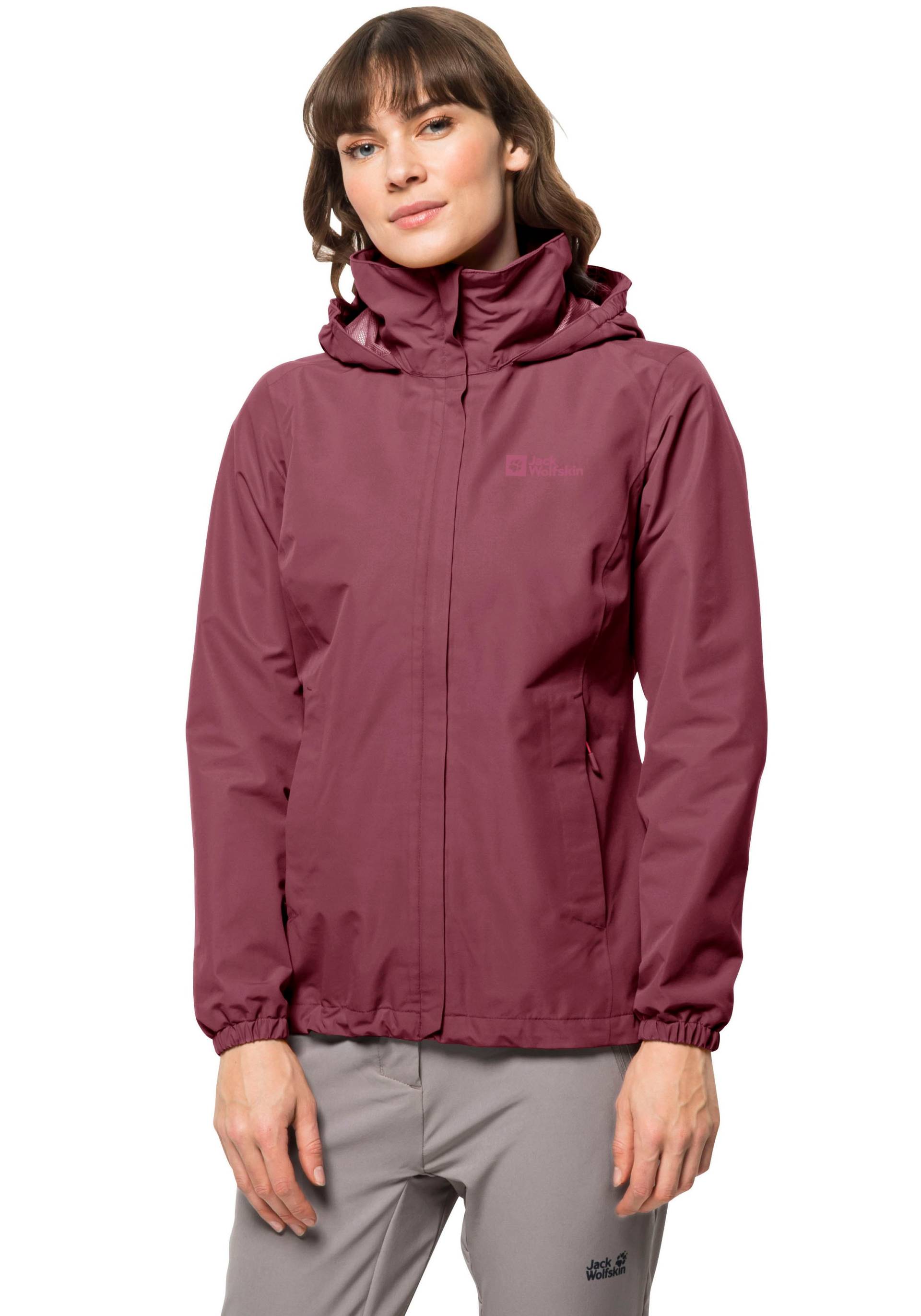 Jack Wolfskin Funktionsjacke »STORMY POINT 2L JKT W«, mit Kapuze, mit verstaubarer Kapuze von Jack Wolfskin