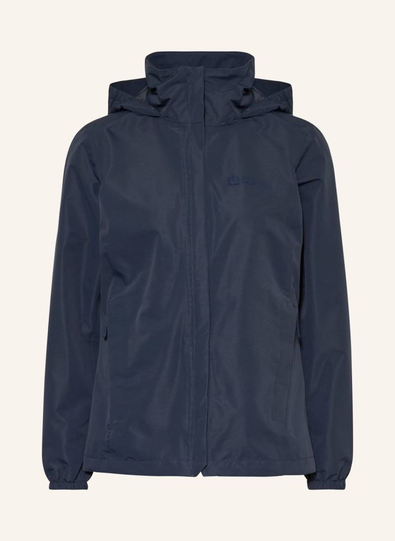 Jack Wolfskin Funktionsjacke Stormy Point 2 L blau von Jack Wolfskin