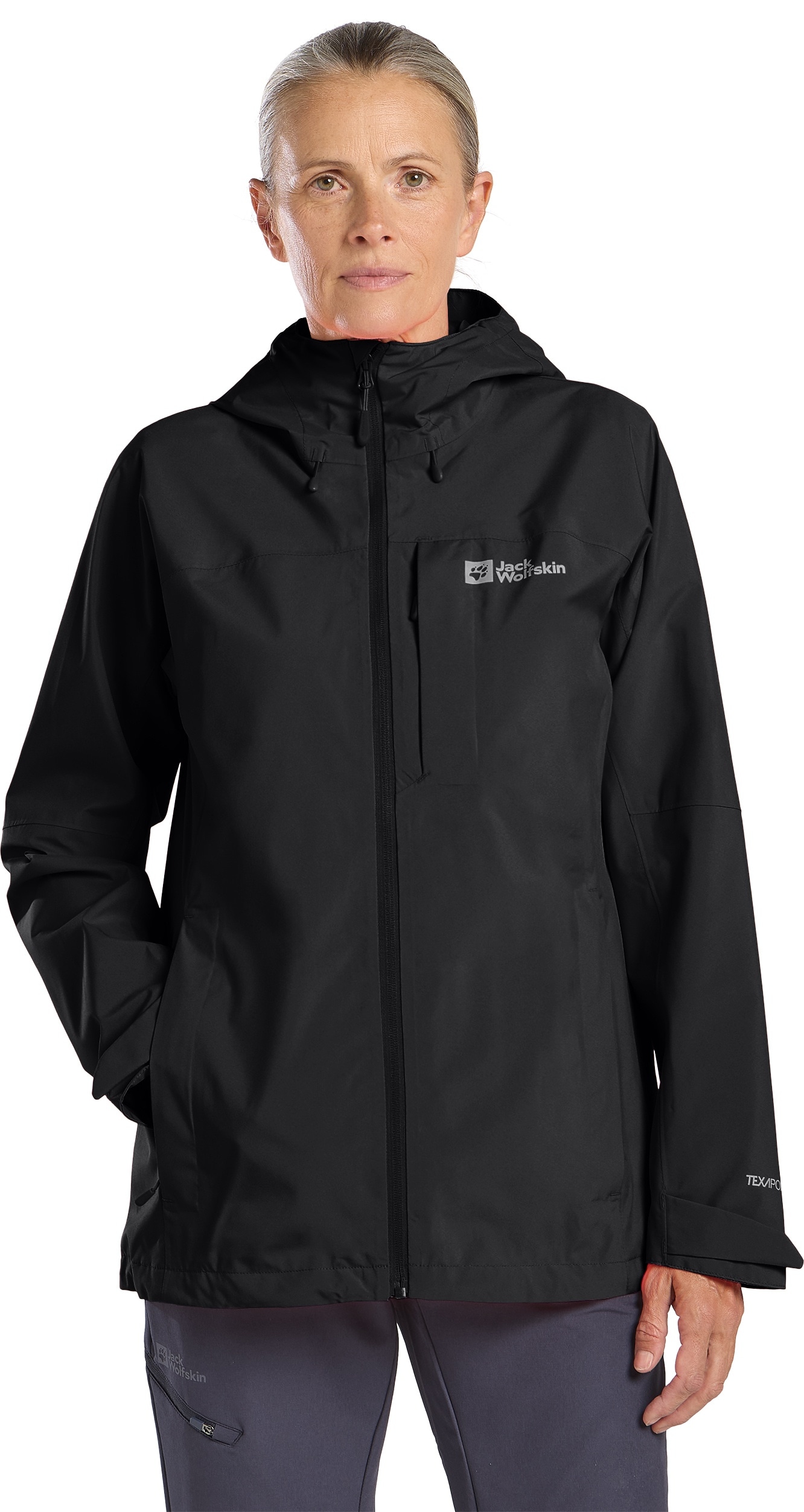 Jack Wolfskin Funktionsjacke »TEMPEST 2L JKT W«, mit Kapuze von Jack Wolfskin