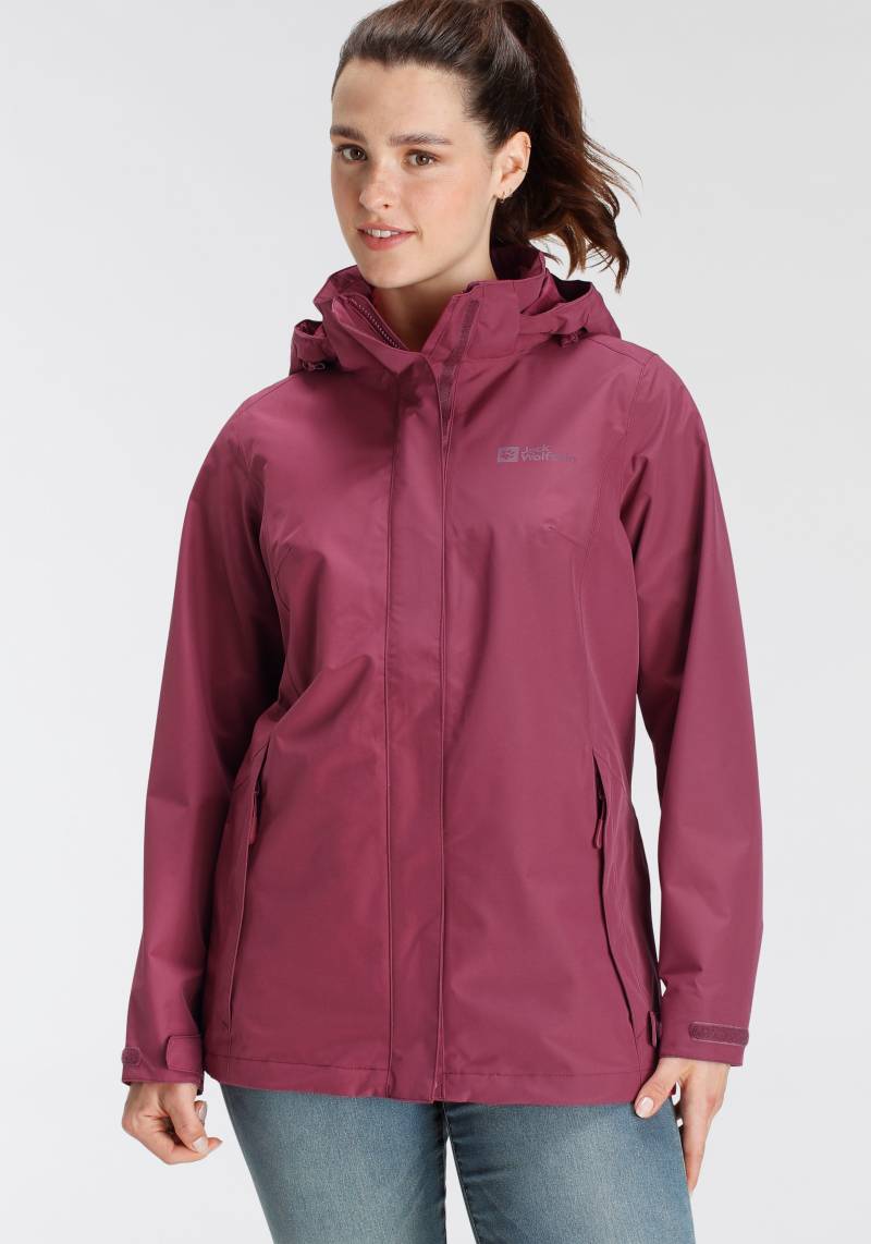 Jack Wolfskin Funktionsjacke »TOCORA JACKET WOMEN«, mit Kapuze, Wasserdicht & Winddicht & Atmungsaktiv von Jack Wolfskin