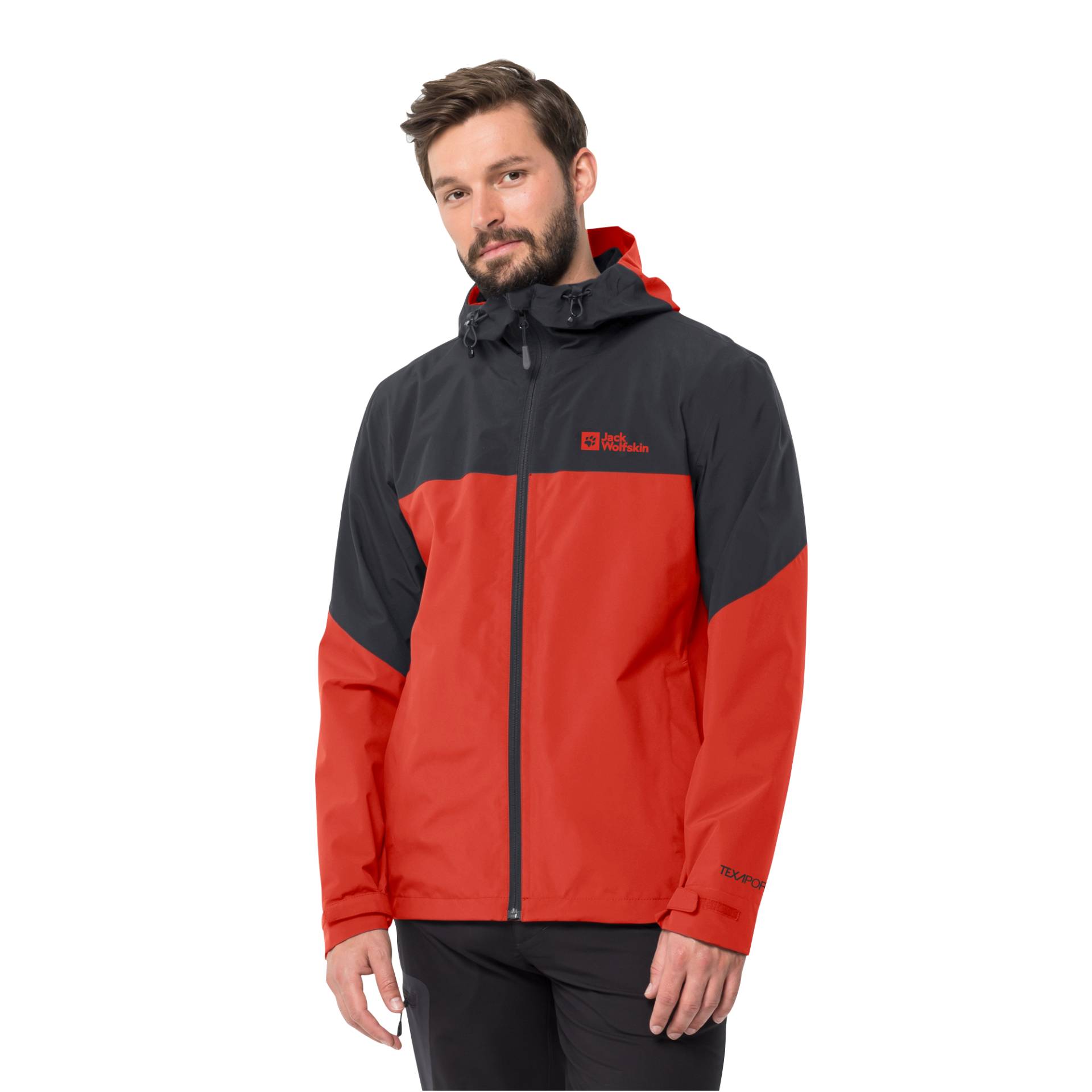 Jack Wolfskin Funktionsjacke »WEILTAL 2L JKT M«, mit Kapuze von Jack Wolfskin