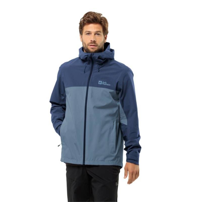 Jack Wolfskin Funktionsjacke »WEILTAL 2L JKT M«, mit Kapuze, Kapuze: fest mit der Jacke verbunden von Jack Wolfskin