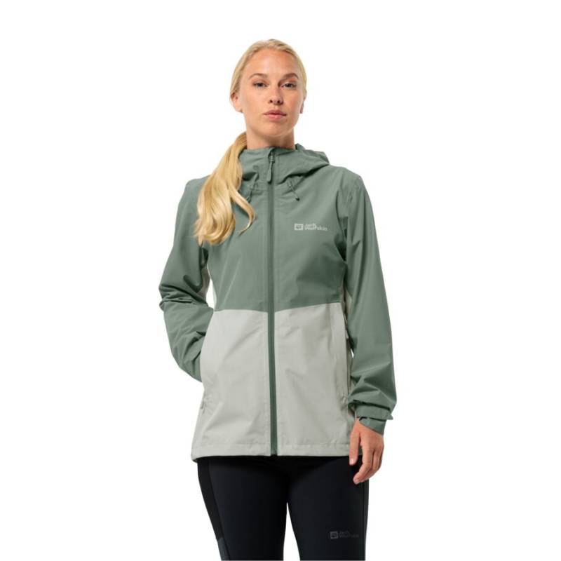 Jack Wolfskin Funktionsjacke »WEILTAL 2L JKT W«, mit Kapuze, Kapuze: fest mit der Jacke verbunden von Jack Wolfskin