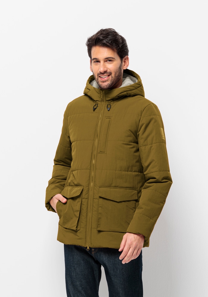 Jack Wolfskin Funktionsjacke »WHITE FROST JKT M«, mit Kapuze von Jack Wolfskin