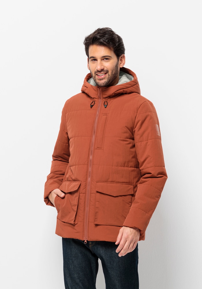 Jack Wolfskin Funktionsjacke »WHITE FROST JKT M«, mit Kapuze von Jack Wolfskin