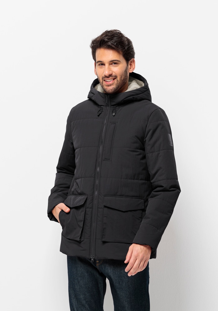 Jack Wolfskin Funktionsjacke »WHITE FROST JKT M«, mit Kapuze von Jack Wolfskin