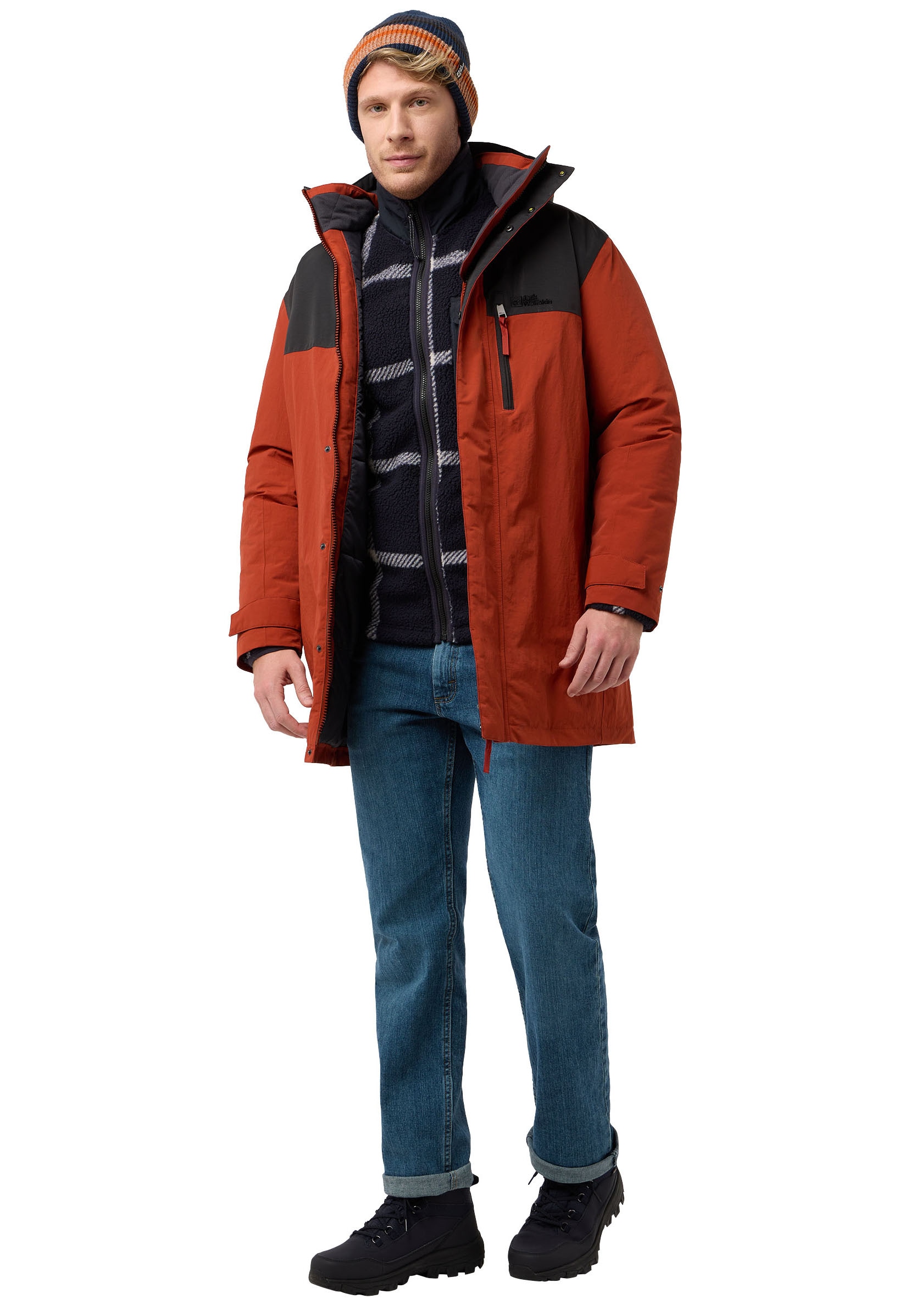 Jack Wolfskin Funktionsparka »GLETSCHERSEE«, mit Kapuze, Winterjacke von Jack Wolfskin