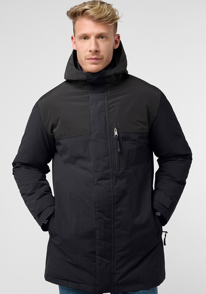 Jack Wolfskin Funktionsparka »GLETSCHERSEE PARKA M«, mit Kapuze von Jack Wolfskin