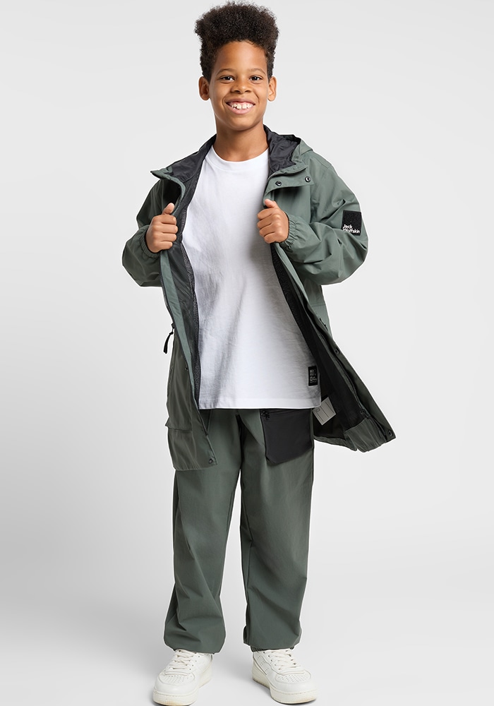 Jack Wolfskin Funktionsparka »TEEN PARKA Y«, mit Kapuze von Jack Wolfskin