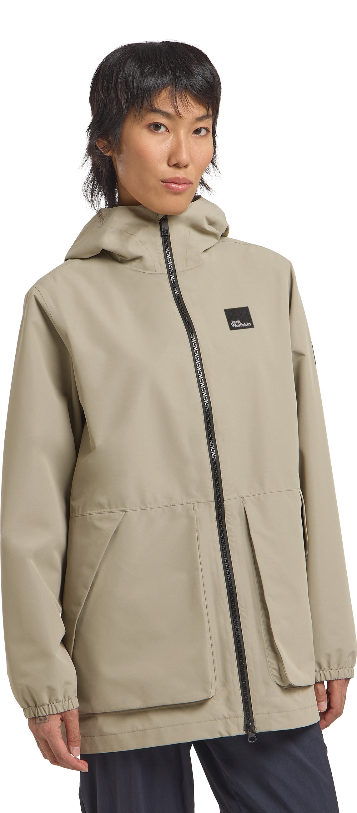 Jack Wolfskin Funktionsparka »TERRAVIEW 2L PARKA W«, mit Kapuze von Jack Wolfskin