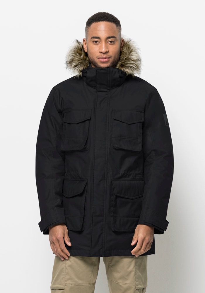 Jack Wolfskin Funktionsparka »WINTERFROST DOWN PARKA M«, mit Kapuze von Jack Wolfskin