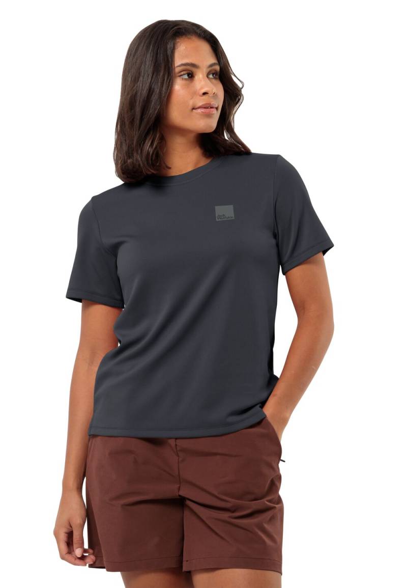 Jack Wolfskin Funktionsshirt Damen Bike Commute T-Shirt Women L phantom phantom von Jack Wolfskin