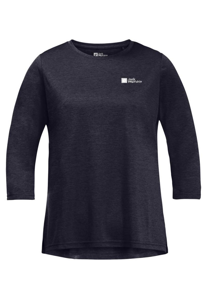 Jack Wolfskin Funktionsshirt Damen Crosstrail 3/4 T-Shirt Women 2XL graphite Graphite von Jack Wolfskin