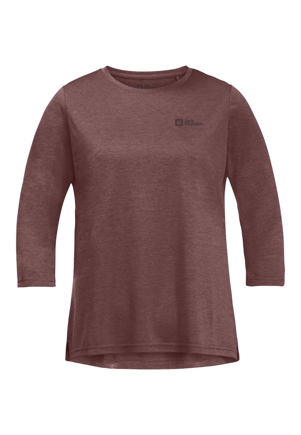 Jack Wolfskin Funktionsshirt Damen Crosstrail 3|4 T-Shirt Women 2XL mineral red mineral red von Jack Wolfskin