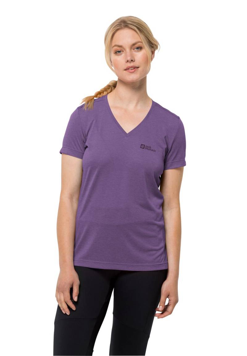 Jack Wolfskin Funktionsshirt Damen Crosstrail T-Shirt Women L ultraviolet ultraviolet von Jack Wolfskin