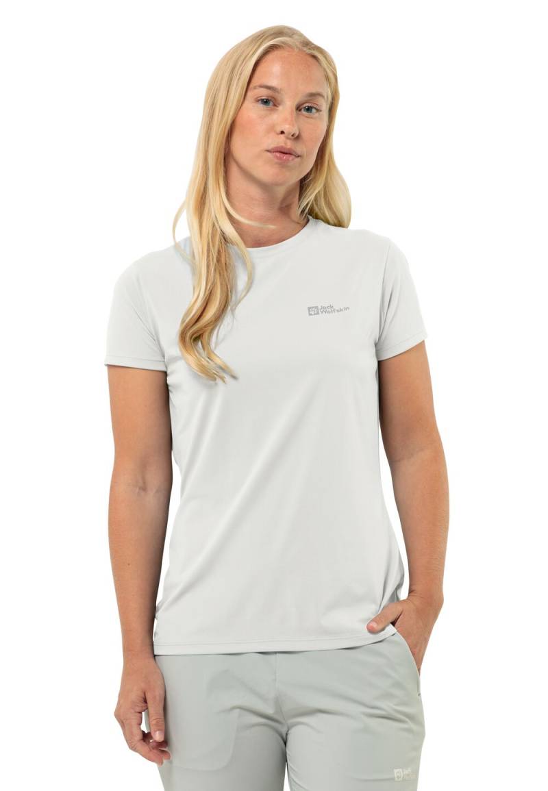 Jack Wolfskin Funktionsshirt Damen Prelight Trail T-Shirt Women S stark white Stark White von Jack Wolfskin