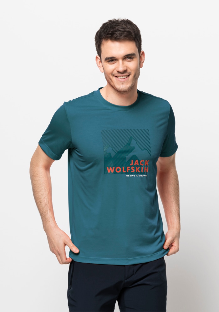 Jack Wolfskin Funktionsshirt »HIKING S/S GRAPHIC T M« von Jack Wolfskin