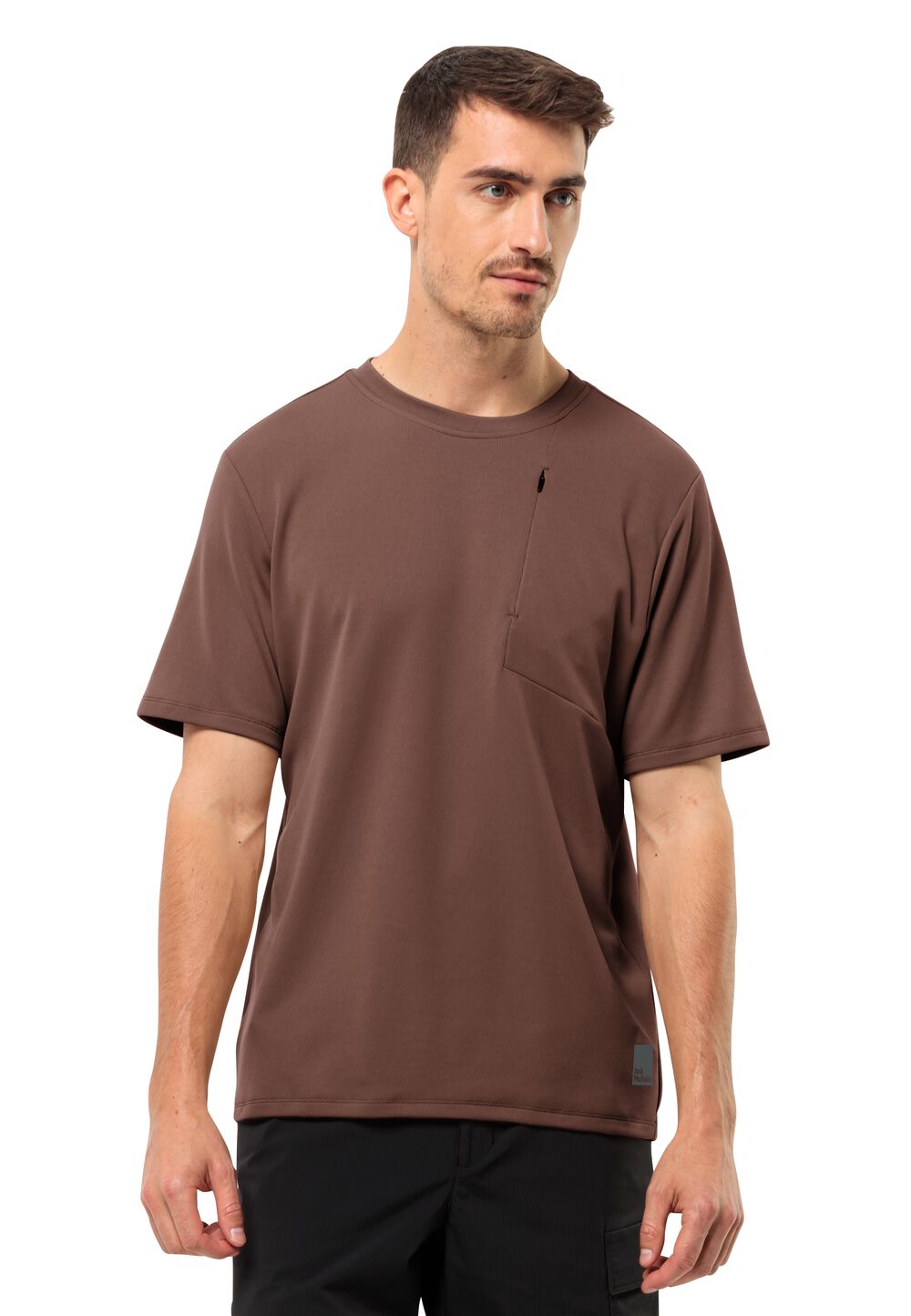 Jack Wolfskin Funktionsshirt Herren Bike Commute T-Shirt Men XXXL dark rust Dark Rust von Jack Wolfskin