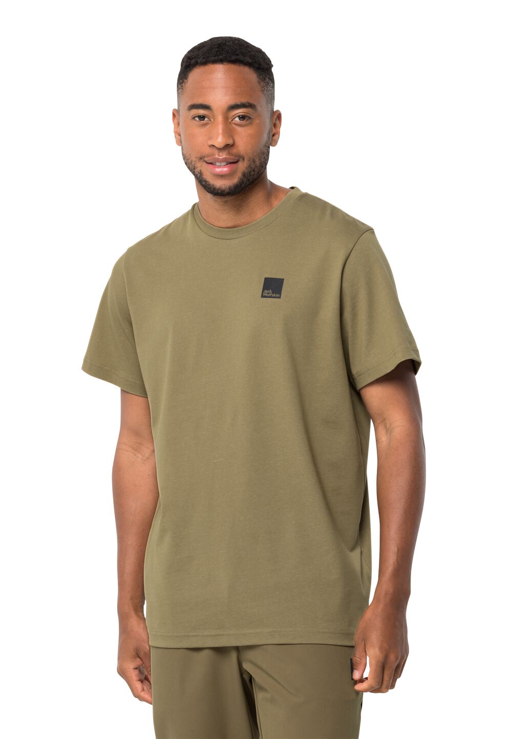 Jack Wolfskin Funktionsshirt Herren Bike Commute T-Shirt Men L grey olive grey olive von Jack Wolfskin