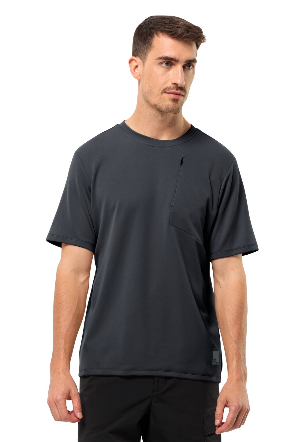 Jack Wolfskin Funktionsshirt Herren Bike Commute T-Shirt Men L phantom Phantom von Jack Wolfskin