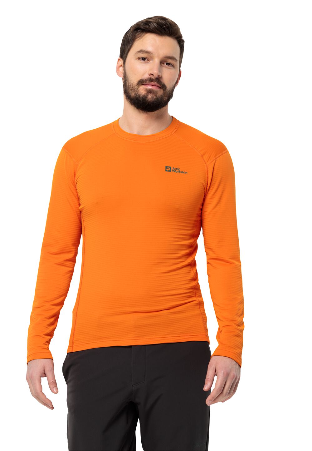 Jack Wolfskin Funktionsshirt Herren Infinite L/S Men S orange blood orange von Jack Wolfskin