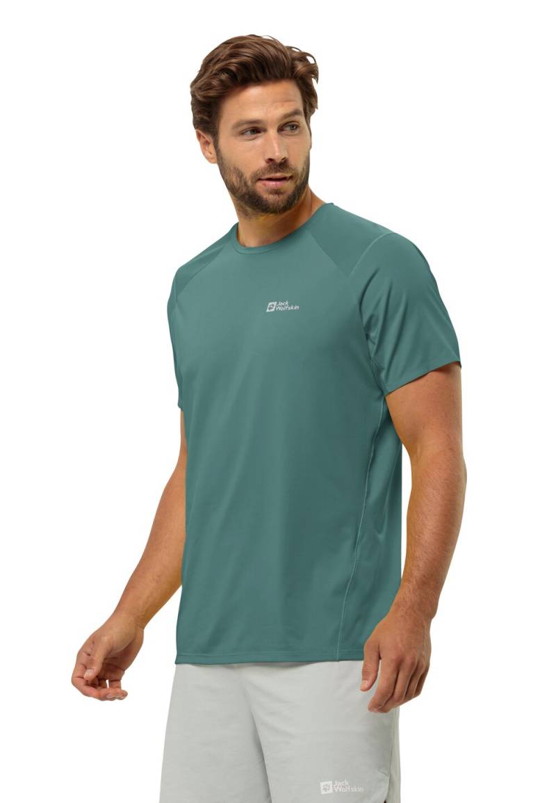 Jack Wolfskin Funktionsshirt Herren Prelight Chill T-Shirt Men L jade green Jade Green von Jack Wolfskin