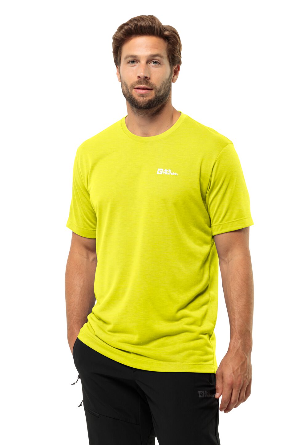 Jack Wolfskin Funktionsshirt Herren Vonnan S/S T-Shirt Men S firefly Firefly von Jack Wolfskin