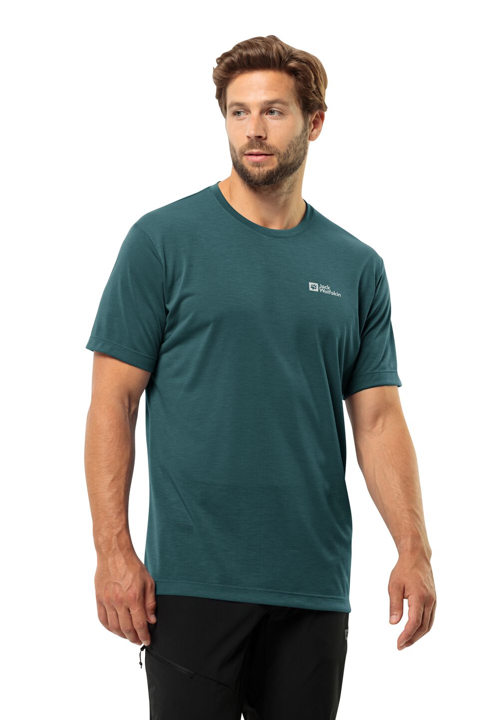 Jack Wolfskin Funktionsshirt Herren Vonnan S/S T-Shirt Men XXL emerald Emerald von Jack Wolfskin