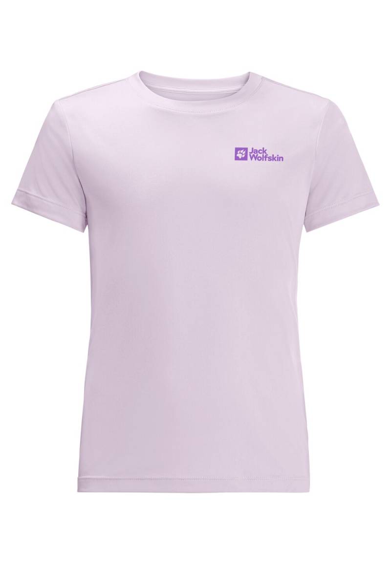 Jack Wolfskin Funktionsshirt Kinder Active Solid T-Shirt Kids 140 pale lavendar Pale Lavendar von Jack Wolfskin