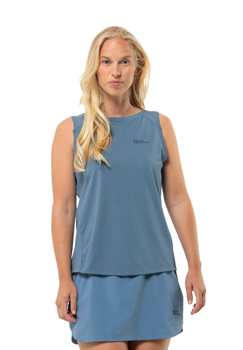 Jack Wolfskin Funktionstop Damen Prelight Chill Tank Women L elemental blue elemental blue von Jack Wolfskin