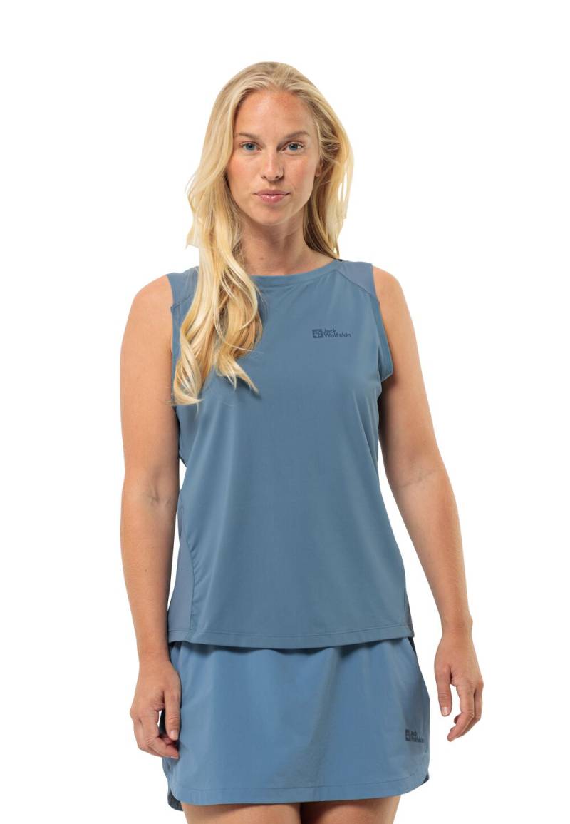 Jack Wolfskin Funktionstop Damen Prelight Chill Tank Women L elemental blue Elemental Blue von Jack Wolfskin