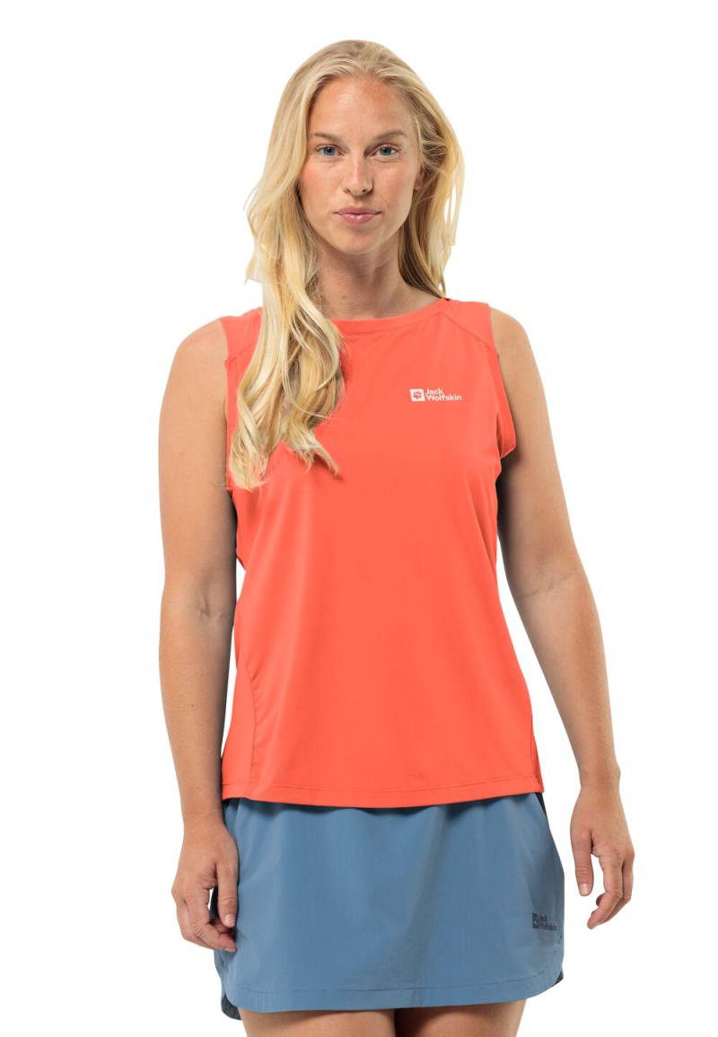 Jack Wolfskin Funktionstop Damen Prelight Chill Tank Women S digital orange Digital Orange von Jack Wolfskin