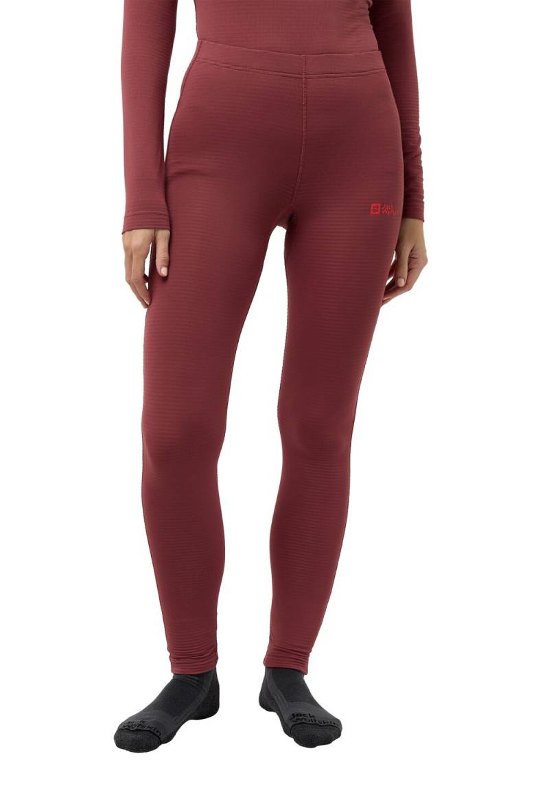 Jack Wolfskin Funktionsunterwäsche Damen Infinite Warm Pants Women L red ochre red ochre von Jack Wolfskin