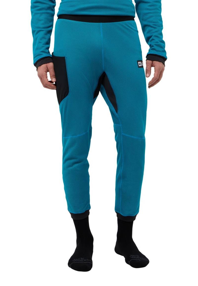 Jack Wolfskin Funktionsunterwäsche Herren Expdn Octa Pants Men M everest blue everest blue von Jack Wolfskin