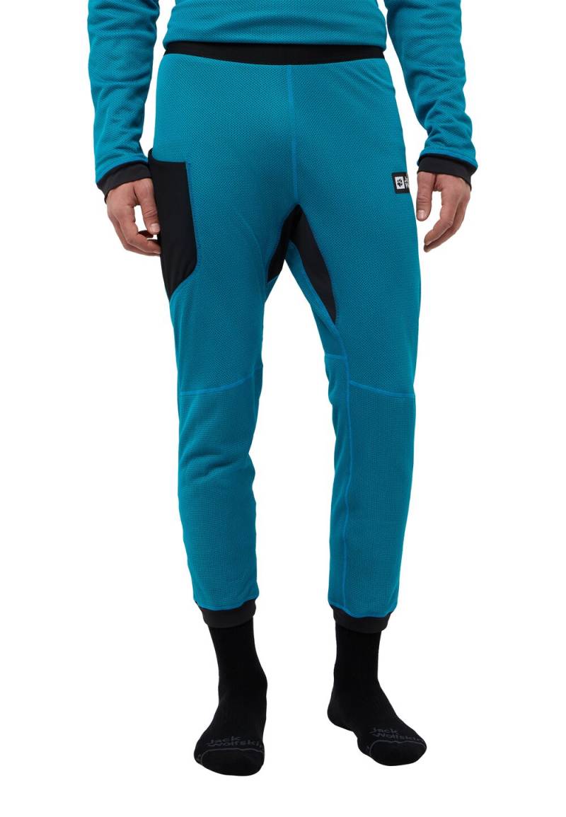 Jack Wolfskin Funktionsunterwäsche Herren Expdn Octa Pants Men S everest blue everest blue von Jack Wolfskin